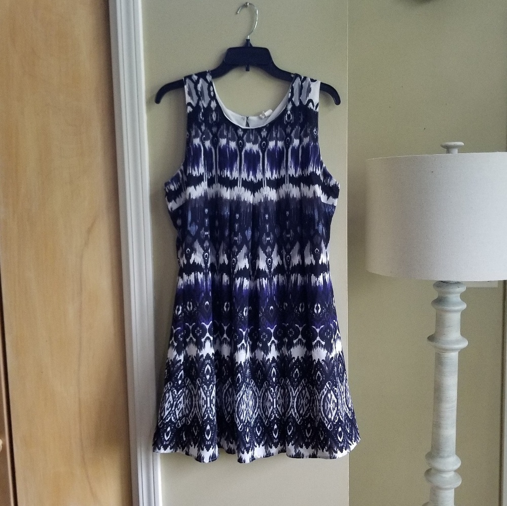 Japana Printed Swing Dress